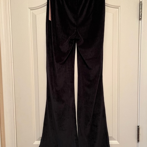 Crave Fame Elastic Waist Ribbed Velour Jogger Lounge Pants Size Small - Picture 2 of 7
